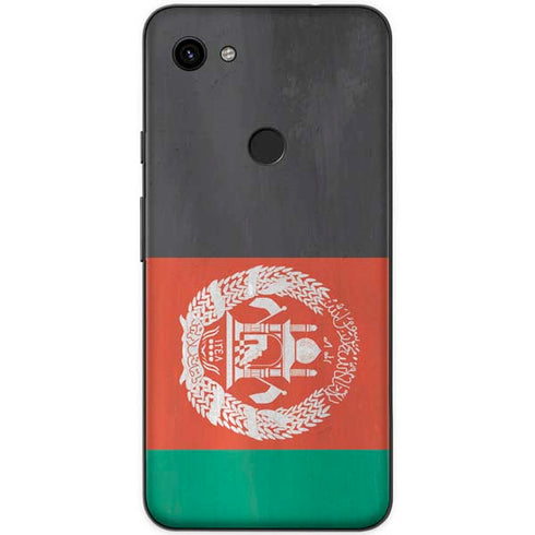 Afghanistan Flag Distressed Google Pixel 3a XL Skin
